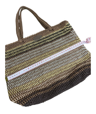 Sac Crocheté à la Main – Élégant Accessoire en Mélange