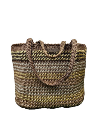 Sac Crocheté à la Main – Élégant Accessoire en Mélange