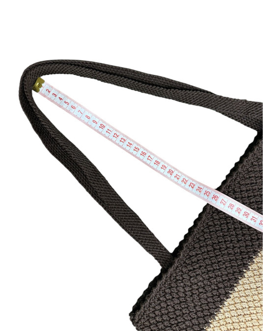 Buy a handmade crochet bag in brown-cream-coffee tones – ugrandh.fr Handmade crochet bag, brown-cream-coffee color, stylish women’s accessory