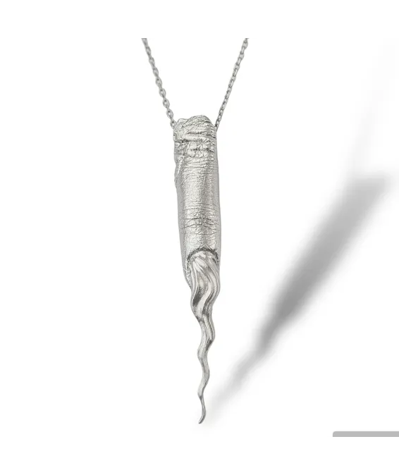 Pendentif Doigt Anatomique – Bijou en Argent en Édition Limitée Pendentif Doigt Anatomique – Bijou Artistique en Argent Sterling