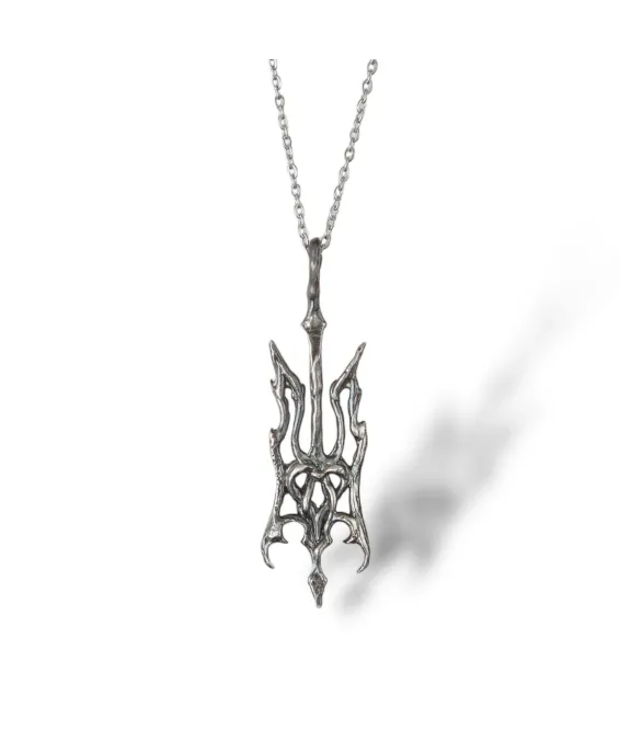 Trident Ukrainien Gothique – Un Accessoire Patriotique Unique Trident Ukrainien Gothique – symbole de force et d’indépendance